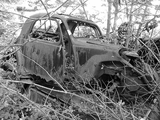 Autofriedhof - 056.JPG - Historischer Autofriedhof,    Gürbetal (CH)